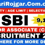 Sarkari Rojgar: Sarkari Naukri, Sarkari Result 2026 & Sarkari Job Alert 7 SBI Junior Associate Recruitment 2026