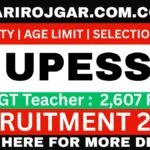 UPESSC UP PGT Recruitment 2026